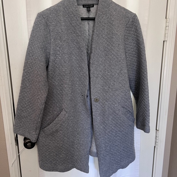 Eileen Fisher Quilted Long Cardigan - Picture 4 of 4